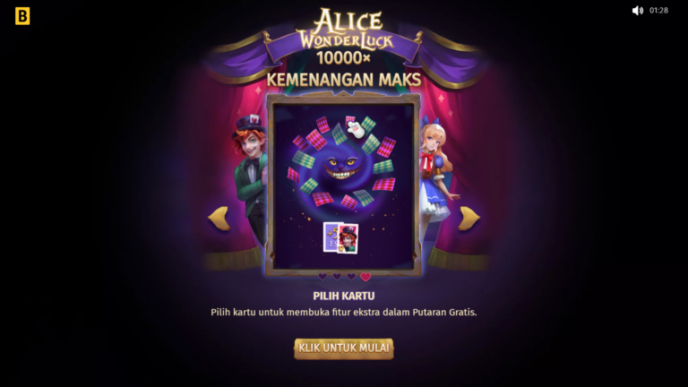 Strategi Menang Bermain Alice Wonder Luck Bgaming