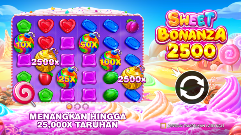 Sweet Bonanza 2500: Ulasan Desain Visual, Warna Pastel, dan Sistem Game Berbasis Peluang