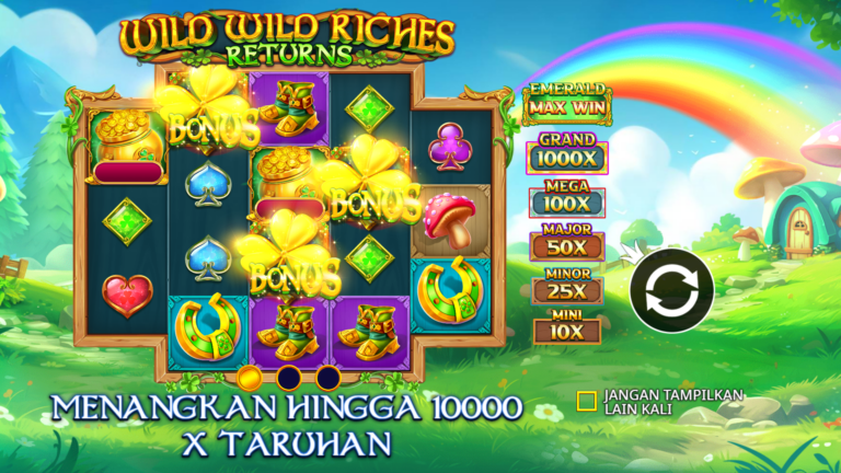 Wild Wild Riches Returns Pragmatic Play: Eksplorasi Tema Irlandia, Wild, dan Money Symbol