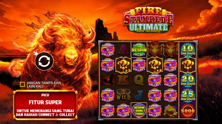 Fire Stampede Ultimate Pragmatic Play: Eksplorasi Wild, Money Symbol, dan Fitur Respin